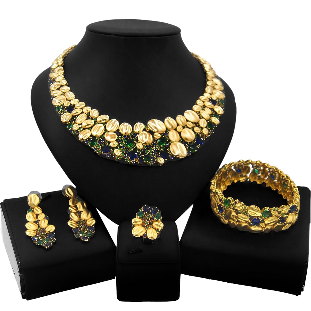 Majestic Golden Petals Collection