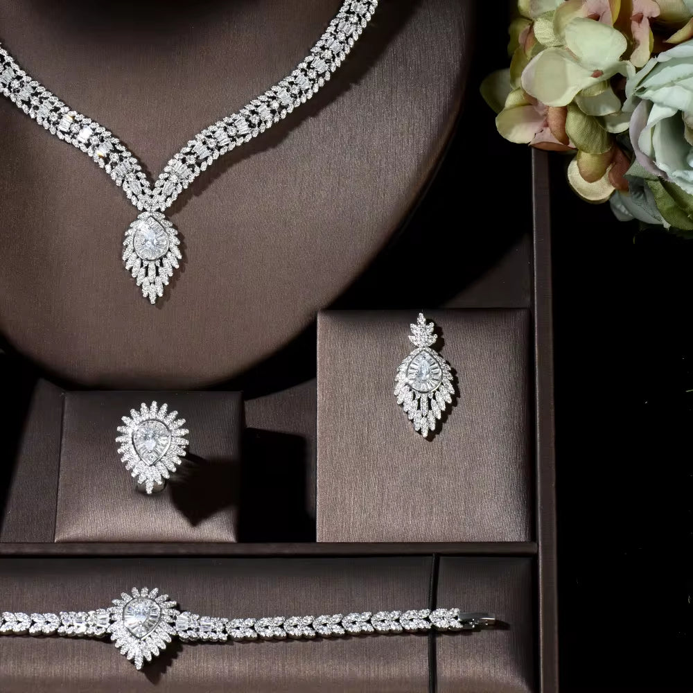 Radiant Sunflower Luxury Jewelry Set