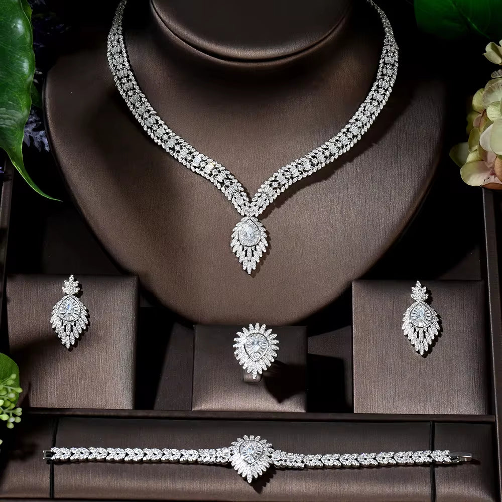 Radiant Sunflower Luxury Jewelry Set