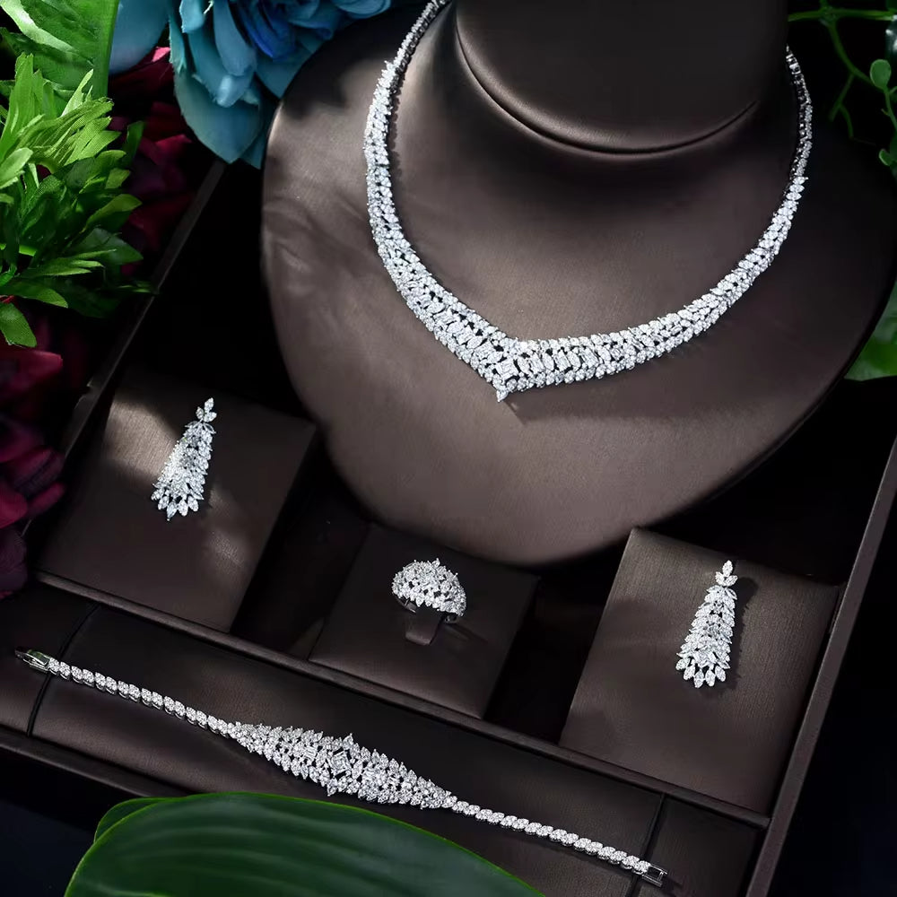 Opulent Floral Crystal Square Collection