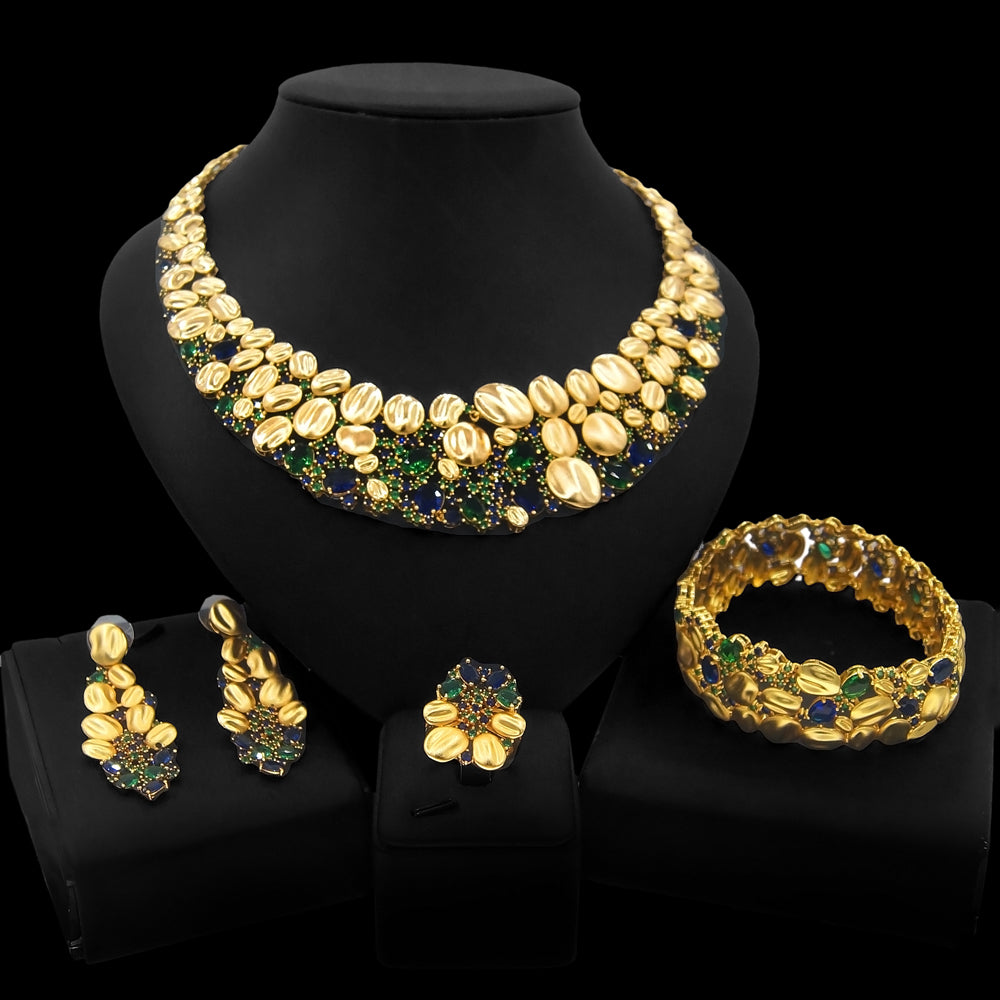 Majestic Golden Petals Collection