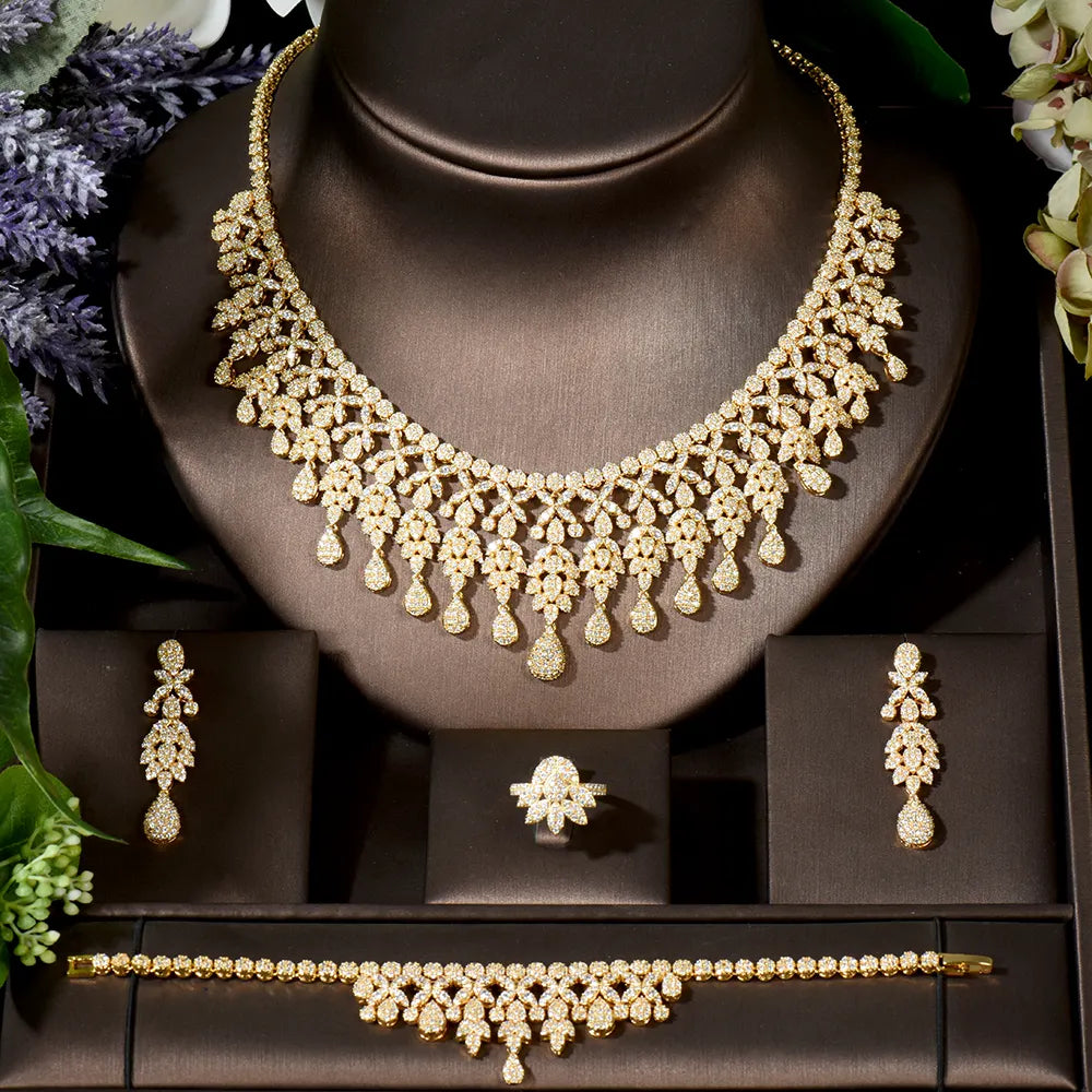 Luxury Diamond Jewelry Set