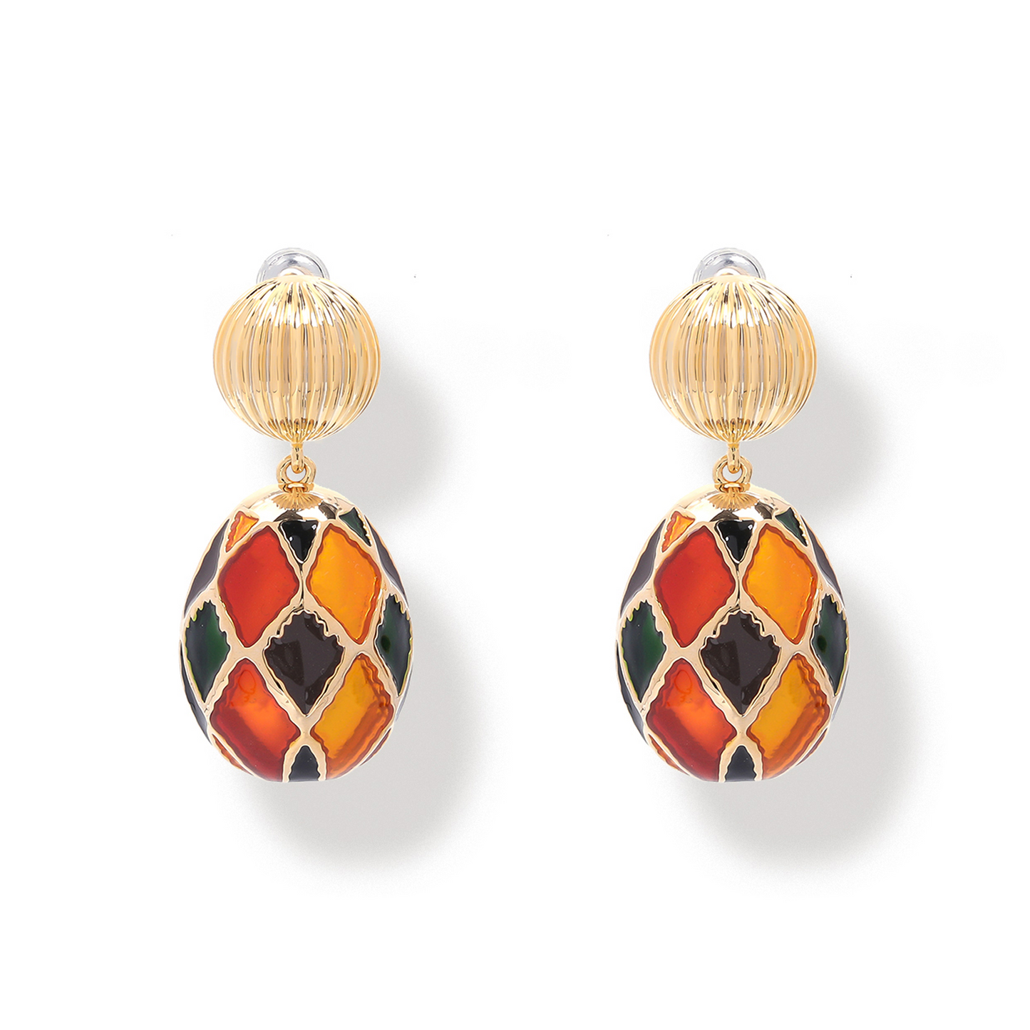 Hot Air Balloon Drop Earrings