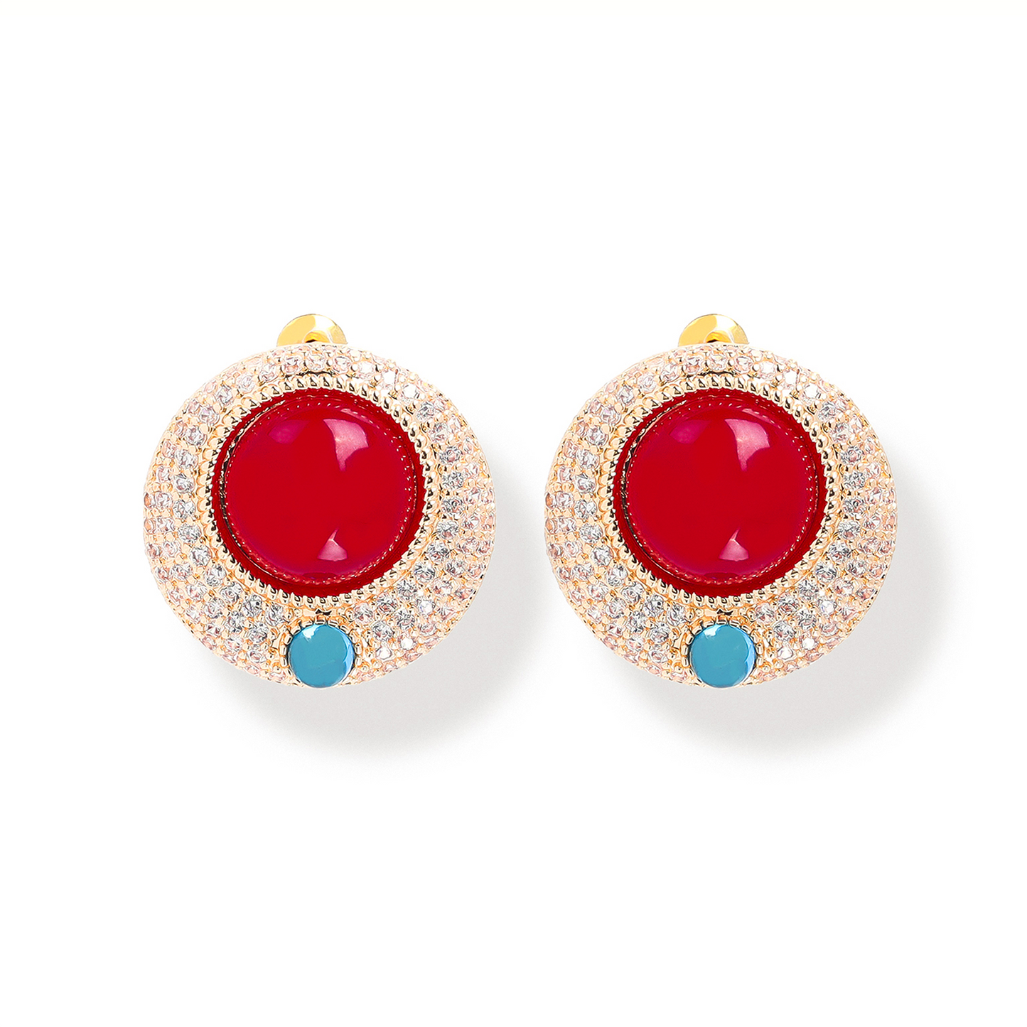 Ruby Stud Earrings