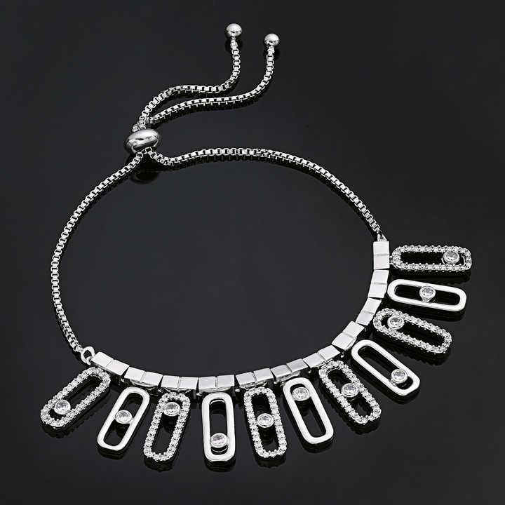 High-end luxury new cubic zirconia necklace set