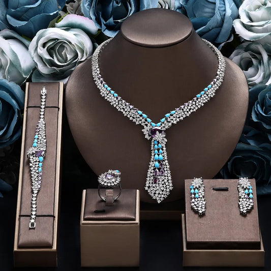 Dubai Fashion Bridal Jewelry Set