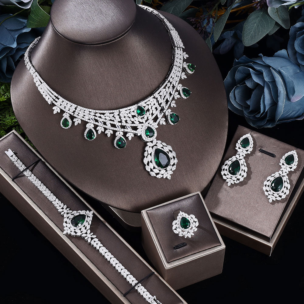 2024 New UAE Bridal Jewelry Set