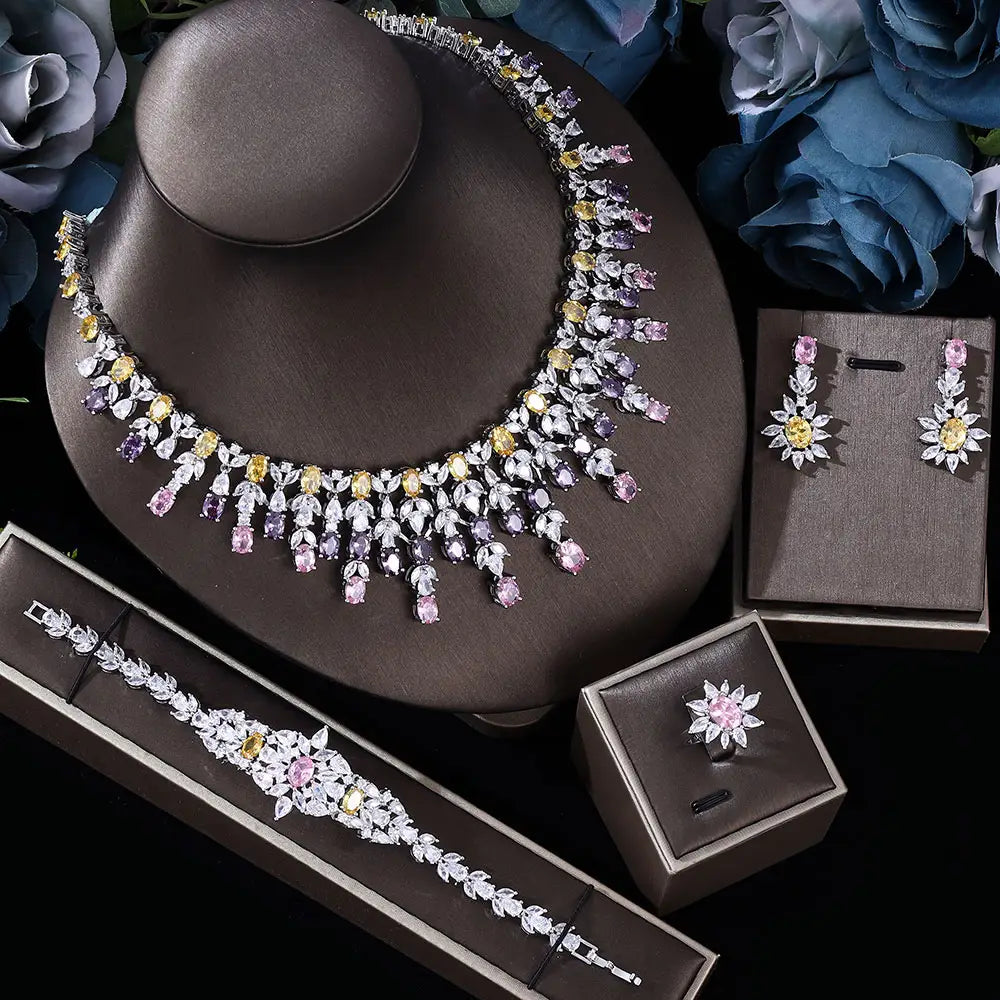 New Fashion Dubai Jewelry Set