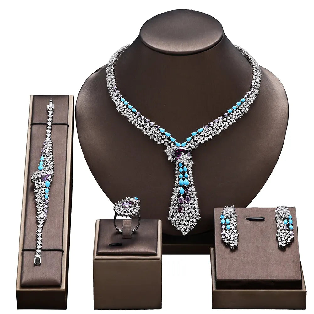 Dubai Fashion Bridal Jewelry Set