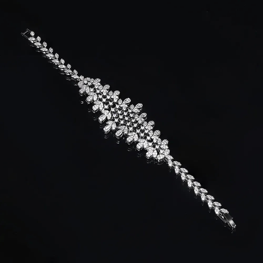 Cubic Zircon for Women Bridal Party Wedding Accessories