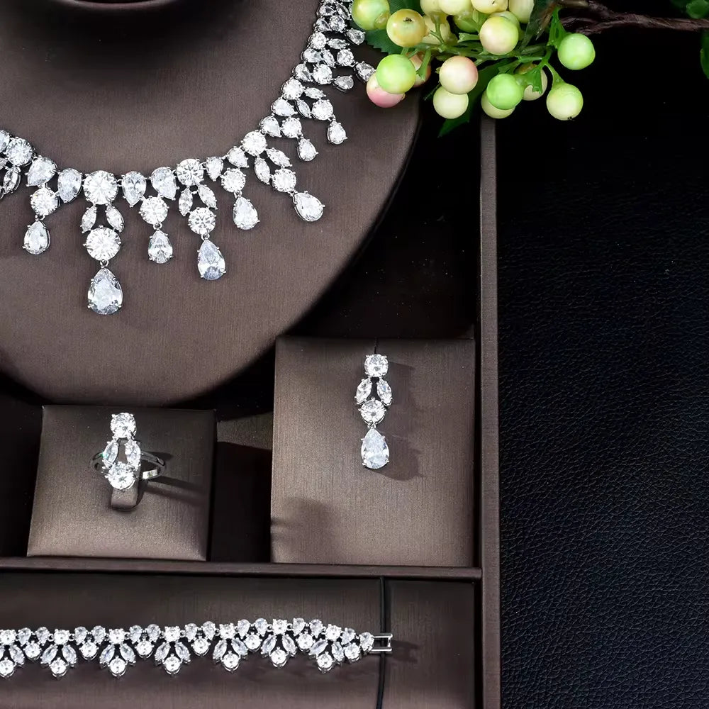 Bridal Zirconia Jewelry Sets