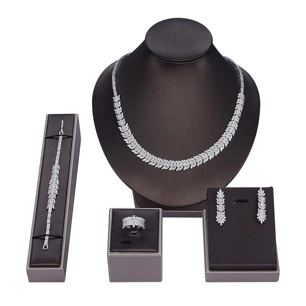 High Quality Cubic Zirconia Jewelry Set