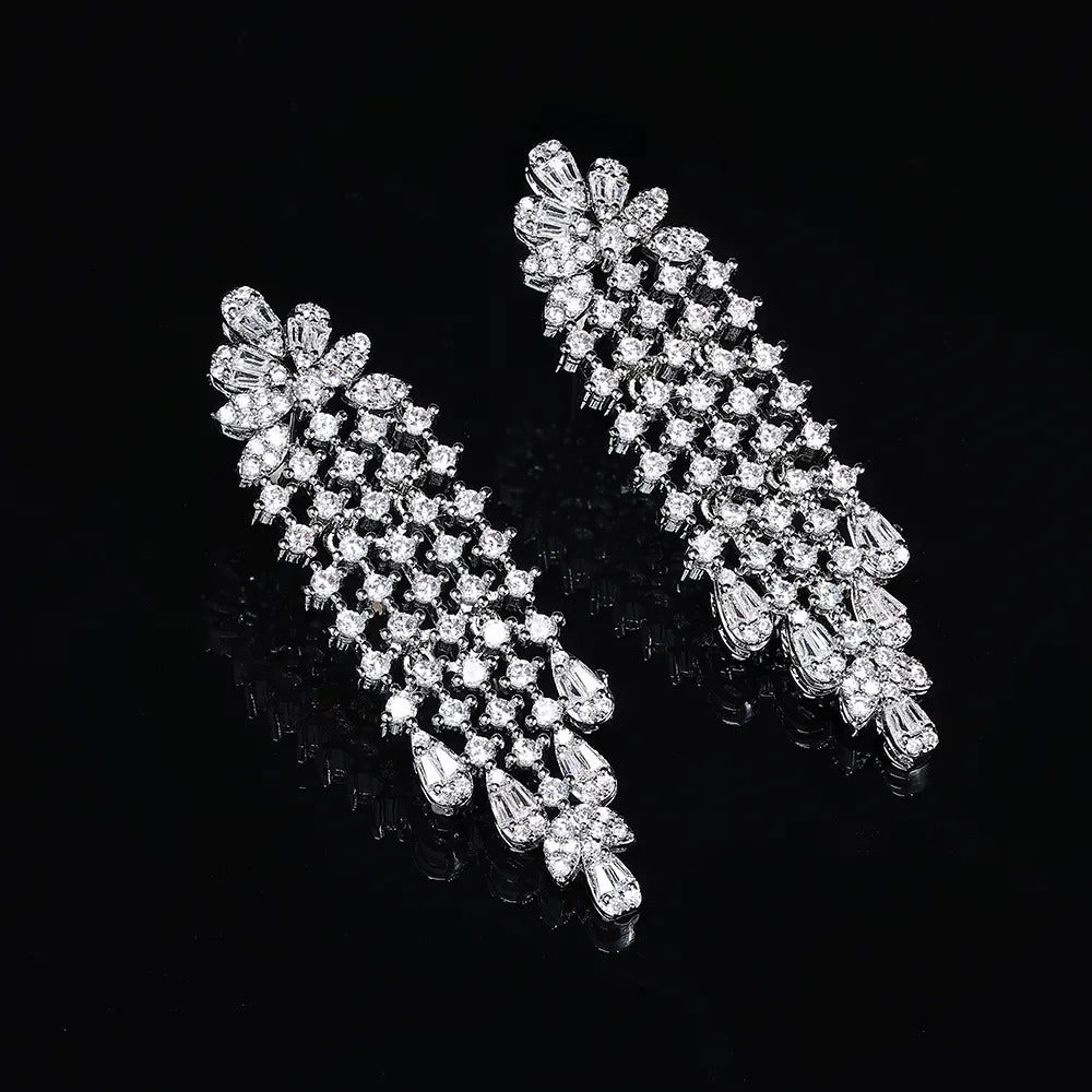 Cubic Zircon for Women Bridal Party Wedding Accessories