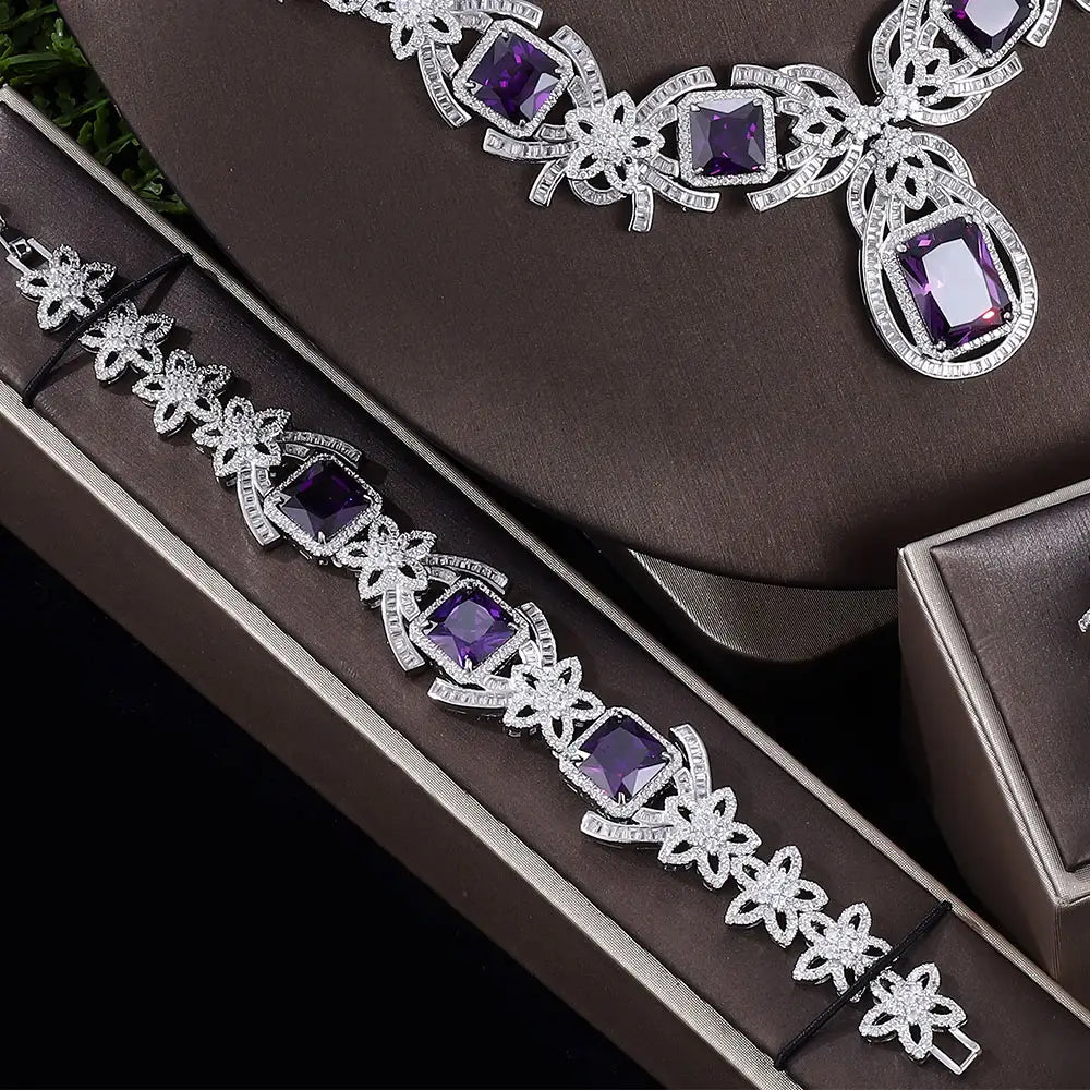 High Jewelry Luxury Princess Jewelry Set