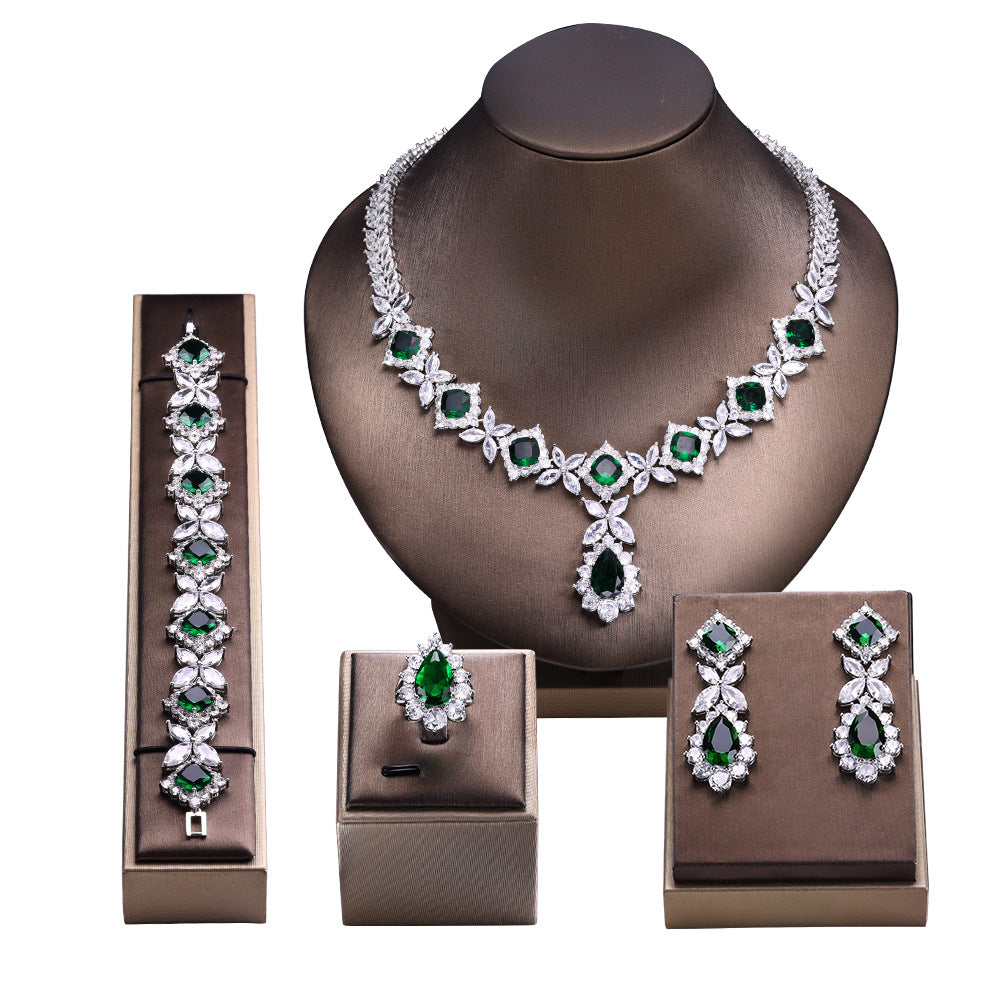 Sparkling Colored Gemstone Set