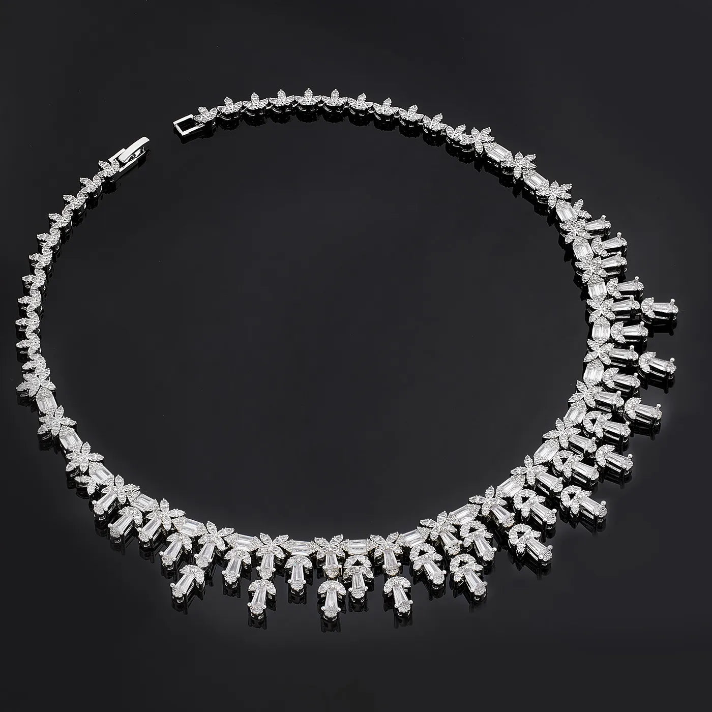 Radiant Elegance Zircon Jewelry Set